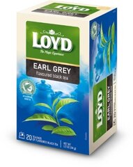 Aromaatne must tee „Loyd Earl Grey“, 20x1,7 g hind ja info | Tee | kaup24.ee