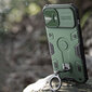 Nillkin CamShield Armor Pro Magnetic Case iPhone 14 Magnetic MagSafe Dark Green цена и информация | Telefoni kaaned, ümbrised | kaup24.ee