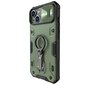 Nillkin CamShield Armor Pro Magnetic Case iPhone 14 Magnetic MagSafe Dark Green цена и информация | Telefoni kaaned, ümbrised | kaup24.ee