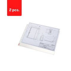 Папка горизонтальная для документов ESSELTE, А3, 85 мкм, (упаковка - 50 шт.), матовая упаковка 2 шт. цена и информация | Канцелярские товары | kaup24.ee