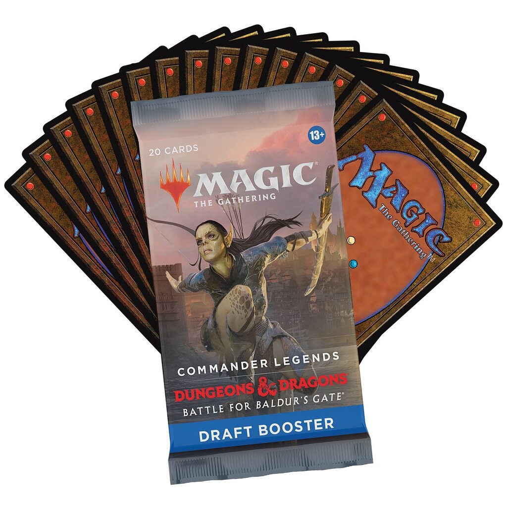 Kaardimäng Magic The Gathering Commander Legends: Battle for Baldur’s Gate Draft Booster hind ja info | Lauamängud ja mõistatused | kaup24.ee