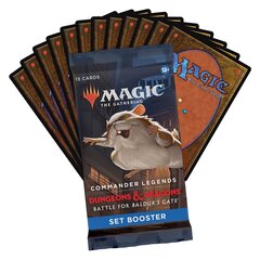 Карточная игра Magic The Gathering Commander Legends: Battle for Baldur’s Gate Set Booster цена и информация | Настольные игры | kaup24.ee