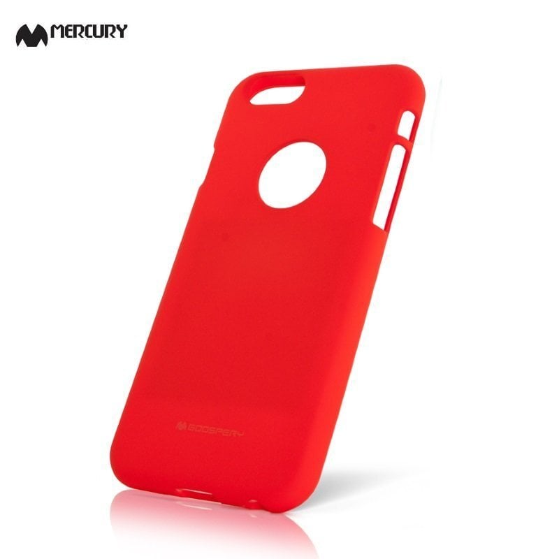 Mercury Soft feeling Super Thin TPU Matte surface back cover case for Huawei P9 Lite Red цена и информация | Telefoni kaaned, ümbrised | kaup24.ee