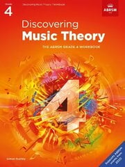 Discovering Music Theory, The ABRSM Grade 4 Workbook цена и информация | Книги об искусстве | kaup24.ee