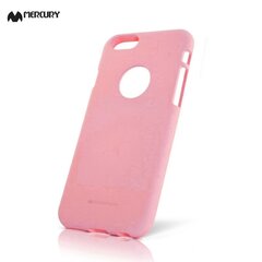 Mercury Soft feeling Super Thin TPU Matte surface back cover case for Samsung J330F Galaxy J3 (2017) Pink цена и информация | Чехлы для телефонов | kaup24.ee