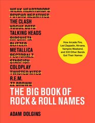 Big Book of Rock & Roll Names: How Arcade Fire, Led Zeppelin, Nirvana, Vampire Weekend, and 532 Other Bands Got Their Names hind ja info | Kunstiraamatud | kaup24.ee