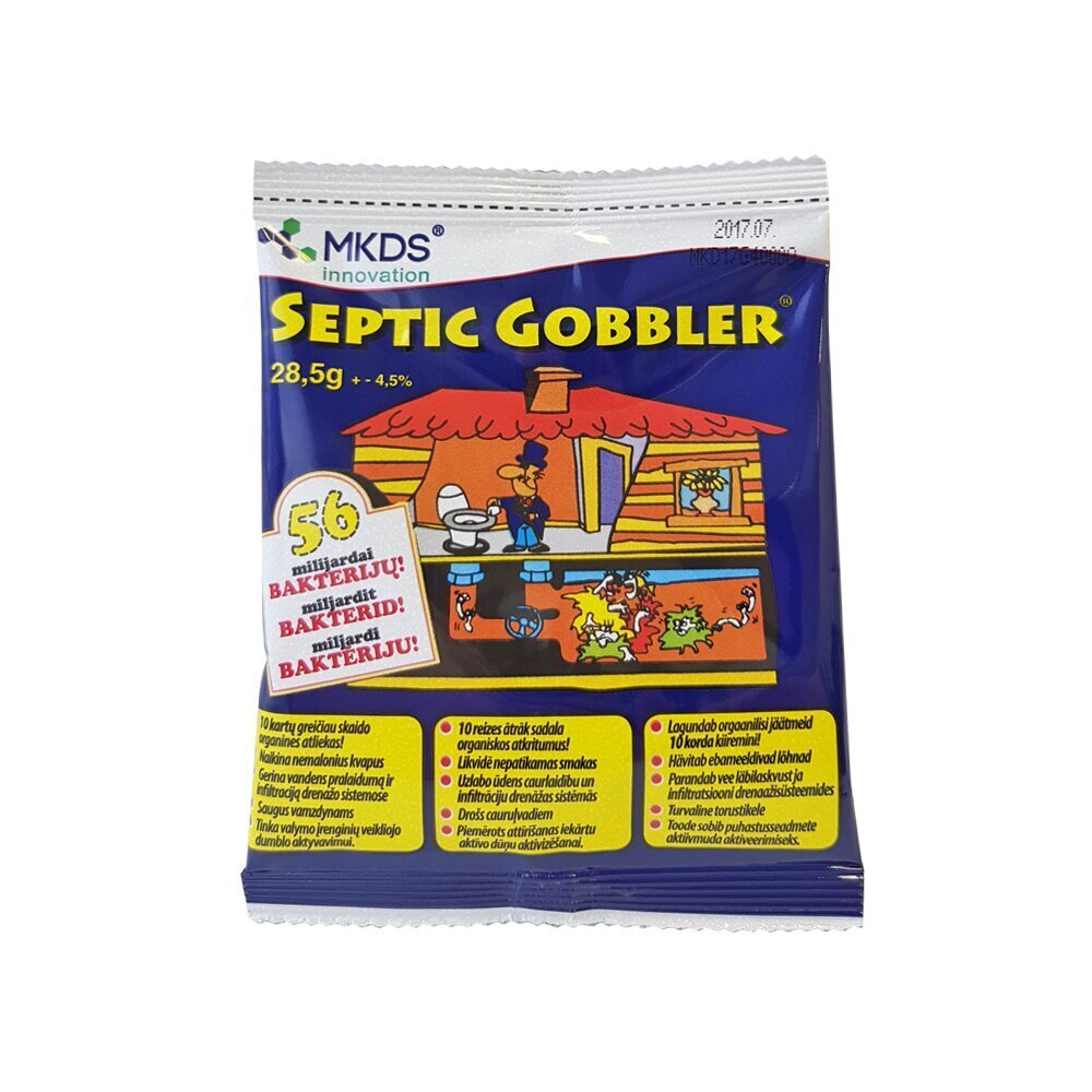 Reovee biopuhasti Septic Gobbler, 28,5 g hind ja info | Puhastusvahendid | kaup24.ee