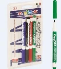 Набор маркеров, Carioca, 1,0-2,8 мм, 4 шт. цена и информация | Канцелярские товары | kaup24.ee