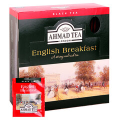 Must tee Ahmad Alu English Breakfast, 100 tk hind ja info | Tee | kaup24.ee