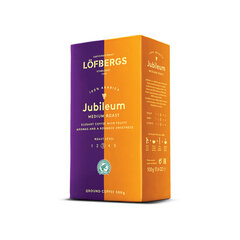 Kohv Lofbergs Lila Jubileum jahvatatud, 500 g hind ja info | Kohv, kakao | kaup24.ee
