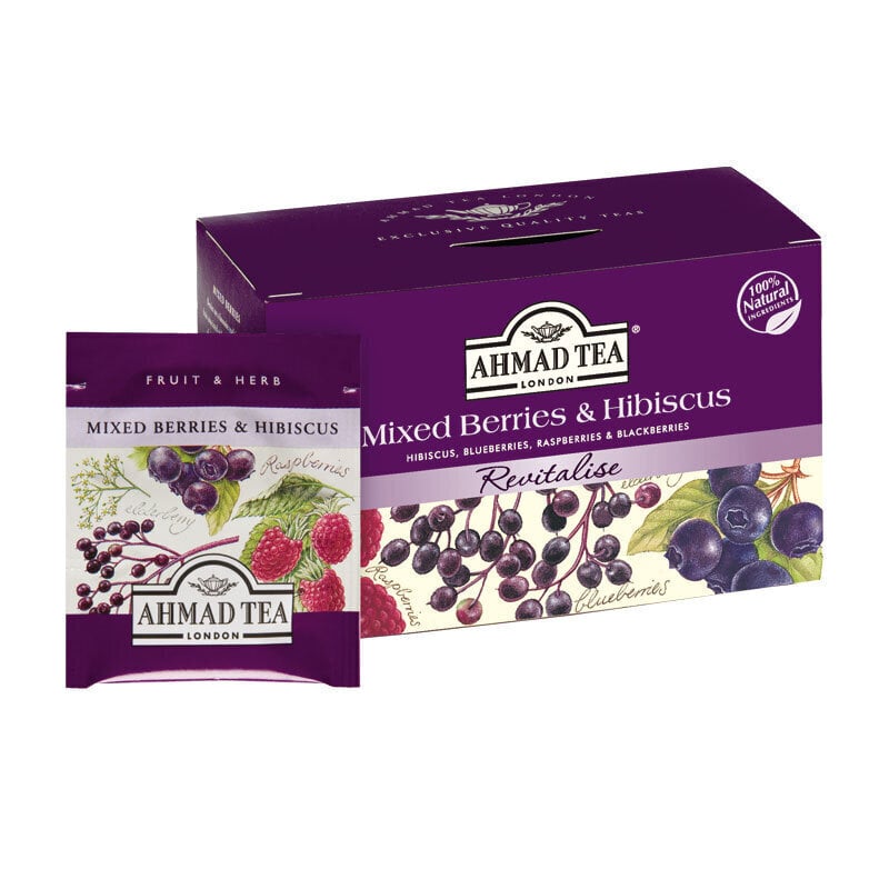 Puuviljatee Ahmad Mixed Berry, 20 tk hind ja info | Tee | kaup24.ee