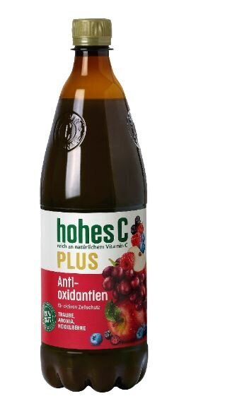Mahl Hohes C, viinamari, aroonia, mustikas, 100%, antioksüdantidega, 1l hind ja info | Mahlad, nektarid | kaup24.ee