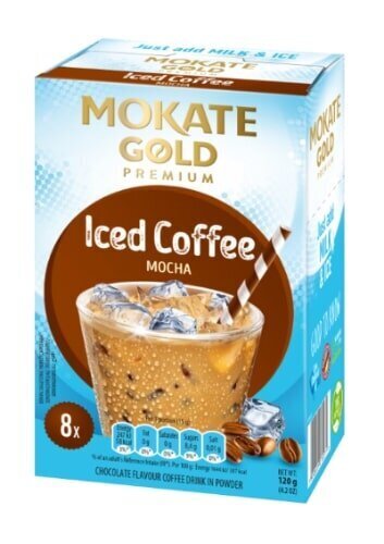 Kohvijook Mokate Iced Coffee Choco, 8 x 15 g цена и информация | Kohv, kakao | kaup24.ee