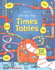 Lift-the-Flap Times Tables UK hind ja info | Noortekirjandus | kaup24.ee