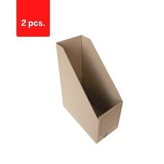 Подставка картонная для документов Smlt, А4, 120 мм, 2 шт. цена и информация | Канцелярские товары | kaup24.ee