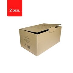 Arhiivikarp SMLT, 262 x 345 x 530 mm, pruun pakend 2 tk. цена и информация | Канцелярские товары | kaup24.ee