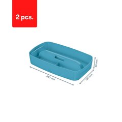 Kast asjadele Cozy L:MyBox lahtritega, väike, sinine sp. pakis 2tk. hind ja info | Kirjatarbed | kaup24.ee