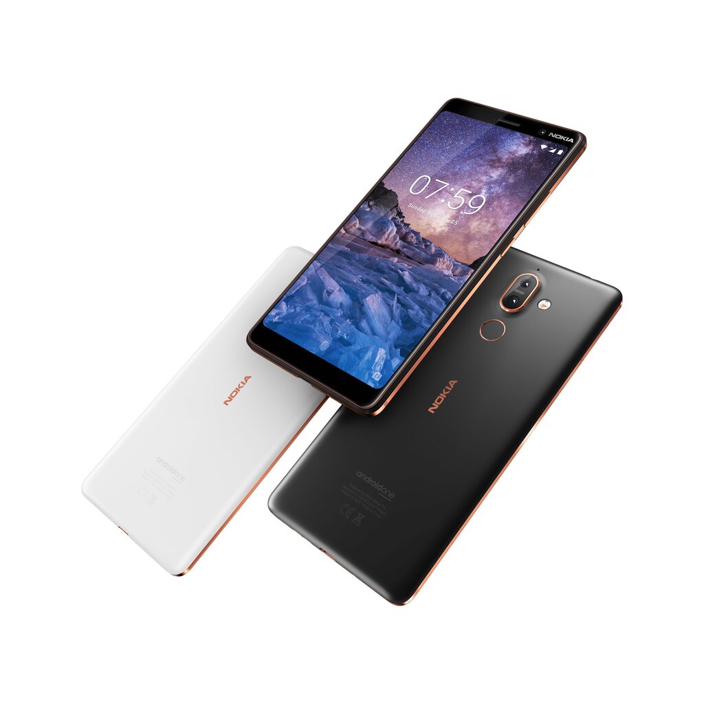 Mobiiltelefon Nokia 7 Plus 64GB, Dual SIM, must hind ja info | Telefonid | kaup24.ee