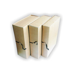 Dokumendi esitamise karp SMLT, 235 x 80 x 320 mm, rihmaga, pruun pakend 5 tk. hind ja info | Kirjatarbed | kaup24.ee