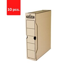 Arhiivikarp FELLOWES, 260 x 80 x 325 mm, pruun pakend 10 tk. hind ja info | Kirjatarbed | kaup24.ee