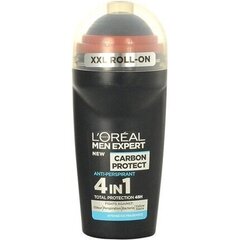 L'Oreal Paris Men Expert Carbon Protect roll-on deodorant meestele 50 ml hind ja info | Deodorandid | kaup24.ee