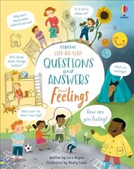Lift-the-Flap Questions and Answers About Feelings цена и информация | Книги для малышей | kaup24.ee