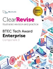 ClearRevise BTEC Tech Award Enterprise Component 3 цена и информация | Книги для подростков и молодежи | kaup24.ee