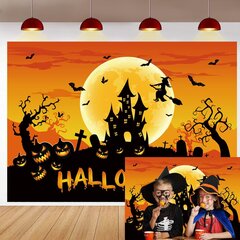 RUYI Halloweeni kaunistus / fototaust, 2,1 x 1,5 m цена и информация | Осветительное оборудование для фотосъемок | kaup24.ee
