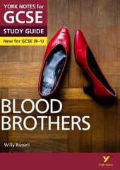 Blood Brothers STUDY GUIDE: York Notes for GCSE (9-1): - everything you need to catch up, study and prepare for 2022 and 2023 assessments and exams hind ja info | Noortekirjandus | kaup24.ee