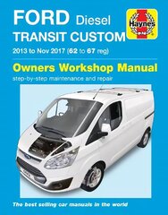 Ford Transit Custom Diesel ('13-'18) hind ja info | Reisiraamatud, reisijuhid | kaup24.ee