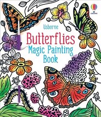 Butterflies Magic Painting Book UK 2021 hind ja info | Väikelaste raamatud | kaup24.ee