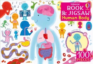 Usborne Book and Jigsaw Human Body цена и информация | Книги для подростков и молодежи | kaup24.ee