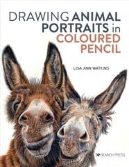 Drawing Animal Portraits in Coloured Pencil hind ja info | Kunstiraamatud | kaup24.ee