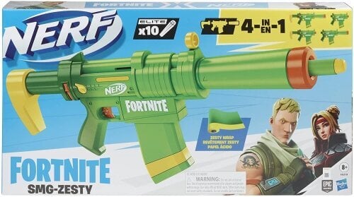 Hasbro - Nerf Fortnite SMG Zesty hind ja info | Poiste mänguasjad | kaup24.ee