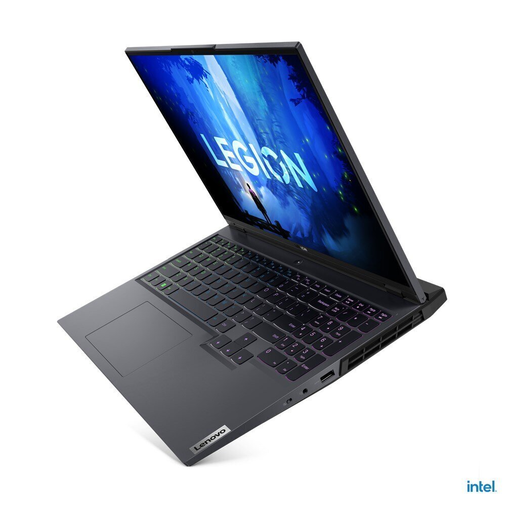 Lenovo Legion 5 Pro 16IAH7H i5-12500H 16 WUXGA IPS 300nits AG 16GB DDR5 4800 SSD512 GeForce RTX 3060 6GB NoOS Storm Grey hind ja info | Sülearvutid | kaup24.ee