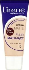 Jumestuskreem Lirene Nature Matte 30 ml, Nr 10 Porcelan kaina ir informacija | Jumestuskreemid, puudrid | kaup24.ee