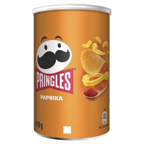 Krõpsud Pringles Paprika, 70 g hind ja info | Suupisted, krõpsud | kaup24.ee