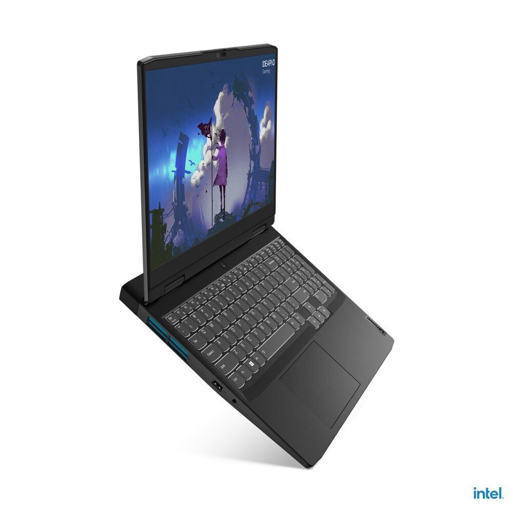 Lenovo IdeaPad Gaming 3 15IAH7 i5-12450H 15.6" FHD IPS 250nits AG 16GB DDR4 3200 SSD512 GeForce RTX 3050 4GB Win11 Onyx Grey hind ja info | Sülearvutid | kaup24.ee