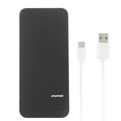 iMYMAX Power Bank 6.000mAh P6 черный цена и информация | Зарядные устройства Power bank | kaup24.ee