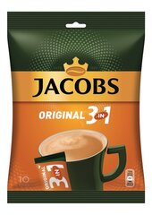 Lahustuv kohvijook Jacobs 3 in 1 (10 x 15,2 g), 152g hind ja info | Kohv, kakao | kaup24.ee