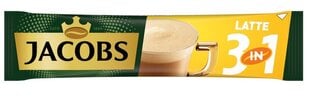 Lahustuv kohv Jacobs Latte (20 x 12,5g), 250g цена и информация | Кофе, какао | kaup24.ee