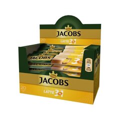 Jacobs Latte, 20 x 12.5 г цена и информация | Кофе, какао | kaup24.ee