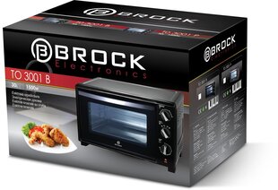 Brock Electronics TO 3001 B цена и информация | Мини-духовки | kaup24.ee