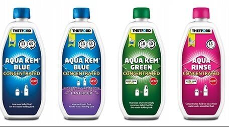 Thetford Aqua Kem Blue 0.78l reisitualettide kontsentraat 0.78l kassettiga hind ja info | Biotualetid | kaup24.ee