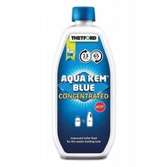 Turisti tualettvedelikukontsentraat - Thetford Aqua Kem Blue - 0,78 l цена и информация | Биотуалет | kaup24.ee