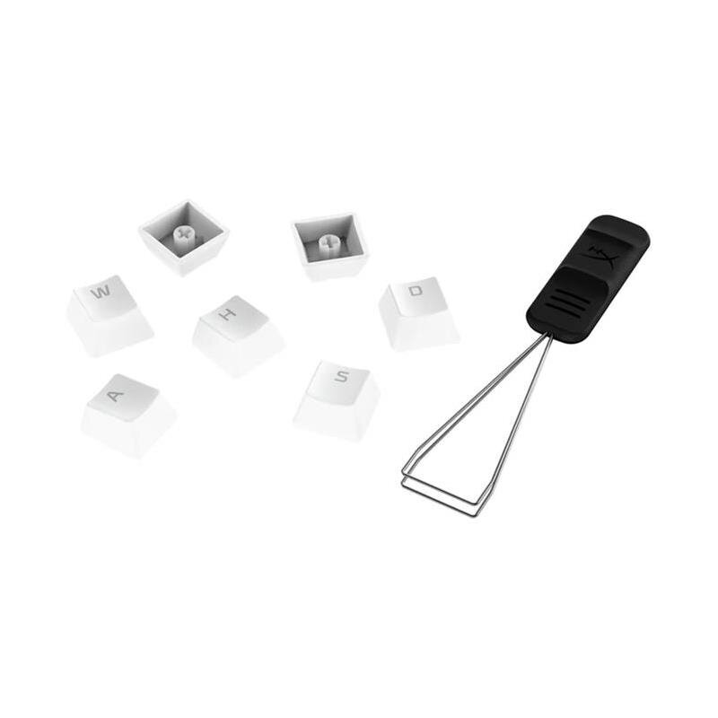 HyperX PBT Keycaps White, US hind ja info | Klaviatuurid | kaup24.ee