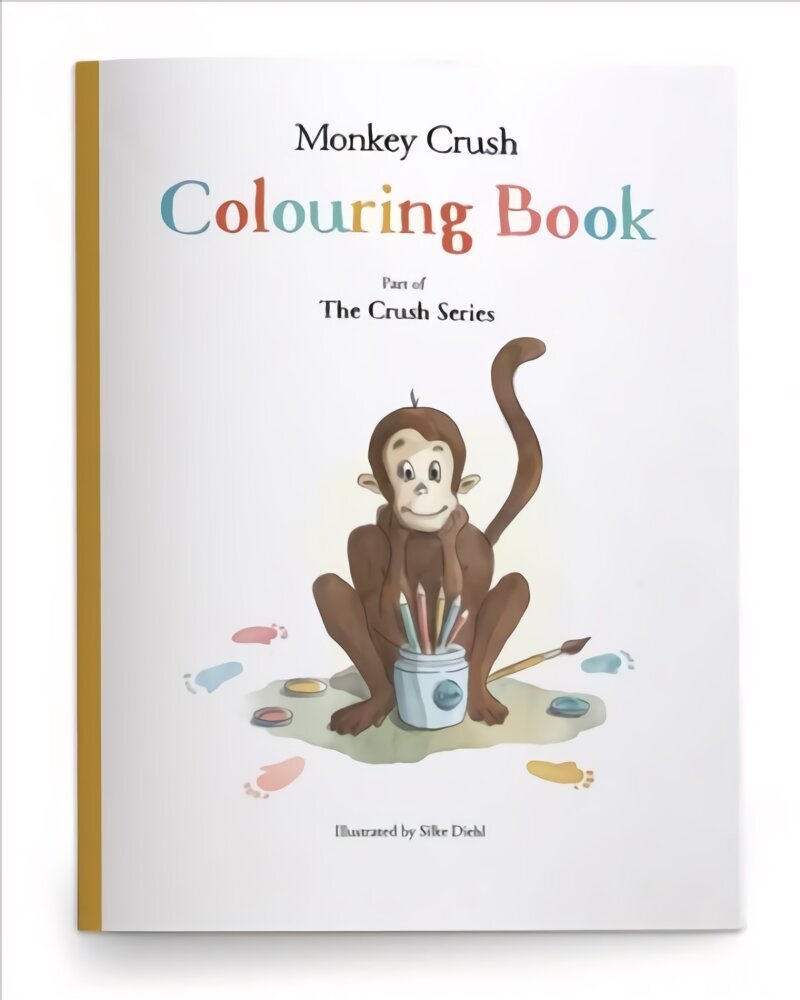 Monkey Crush Series Colouring Book 2nd ed. hind ja info | Väikelaste raamatud | kaup24.ee