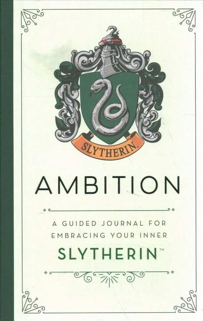 Harry Potter: Ambition: A Guided Journal for Embracing Your Inner Slytherin hind ja info | Kunstiraamatud | kaup24.ee