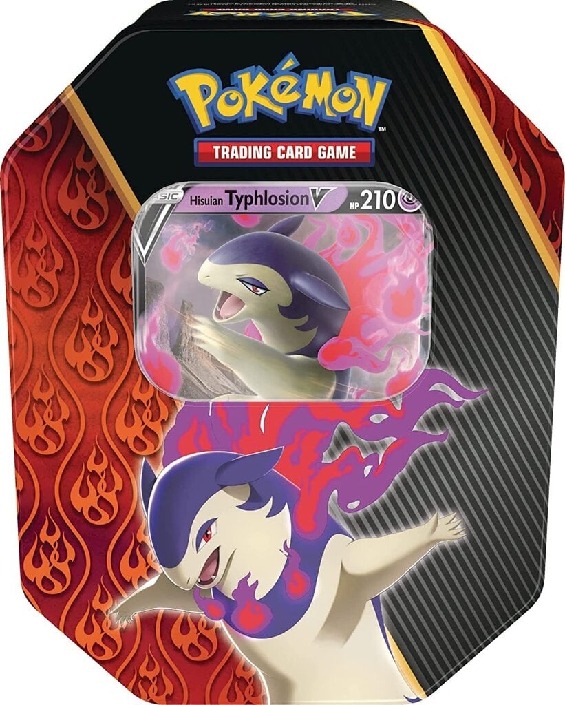 Pokémon Divergent Powers Summer Tin Hisuian Typhlosion V hind ja info | Lauamängud ja mõistatused | kaup24.ee