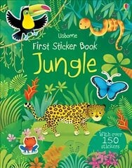 First Sticker Book Jungle цена и информация | Книги для малышей | kaup24.ee
